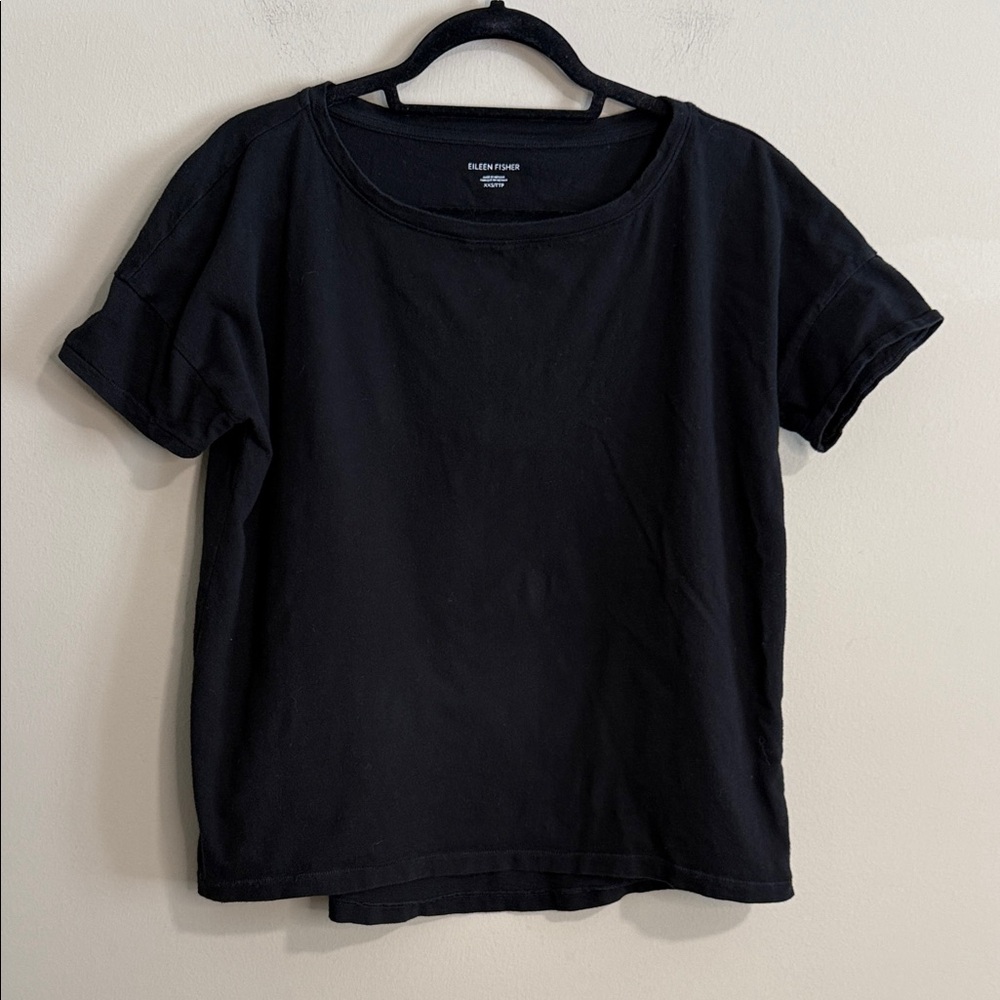 Eileen Fisher Women's Black T-shirt